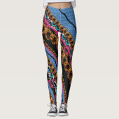 MVB Textile Abstrakte kreative Stücke. Leggings (Vorderseite)
