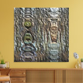 MVB Textur - 1Design Leinwanddruck (Insitu (Wohnzimmer))