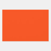 MVB Tiger Stripes Design - orange und Lila Geschenkpapier Set (Vorderseite 3)