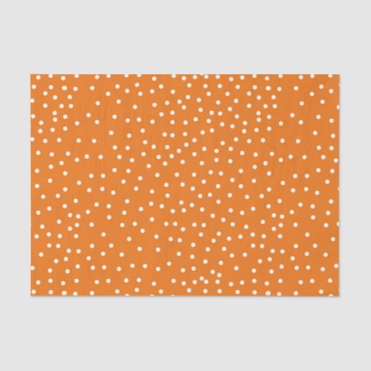 MVB Weißorange 10" x 15" Gewebepapier Seidenpapier (Vorderseite)