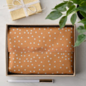 MVB Weißorange 10" x 15" Gewebepapier Seidenpapier (Geschenk)