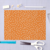 MVB Weißorange 10" x 15" Gewebepapier Seidenpapier (Handwerk)
