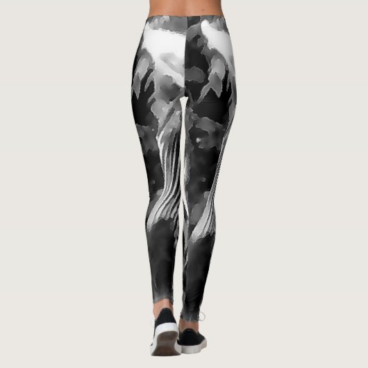 MVB Zebra Print Leggings (Rückseite)