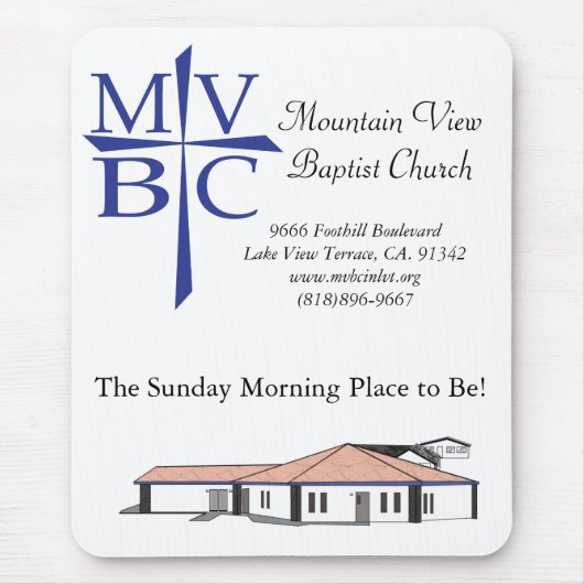 MVBC Mausunterlage (P) Mousepad (Vorne)