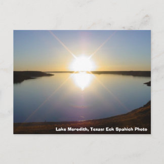 MVC-016S, Lake Meredith, Texas: Eck Spahich Foto Postkarte