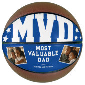 MVD der wertvollste Vater zwei Foto Basketball (Vorderseite)