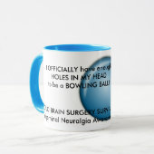 MVD u. Trigeminalneuralgia-Bewusstseins-Tasse Tasse (Vorderseite Links)