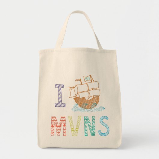 MVNS 2015/2016 Piraten-Schiffs-Taschen-Tasche Tragetasche (Vorne)