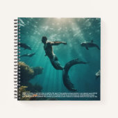 Mvolk Merman Hardcover Notizblock (Vorderseite)