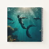 Mvolk Merman Hardcover Notizblock (Rückseite)
