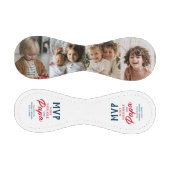 MVP am wertvollsten Papa Two Foto Custom Baseball (Paneele)