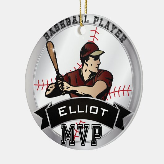 MVP Baseball ⚾ Keramik Ornament (Links)