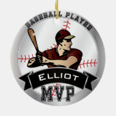 MVP Baseball ⚾ Keramik Ornament (Hinten)