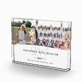 MVP Baseball Player Sports Photo Collage Keepsake Fotoblock (Rechts)