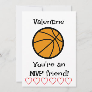 MVP Basketball Kids Clubroom Holiday Card Feiertagskarte