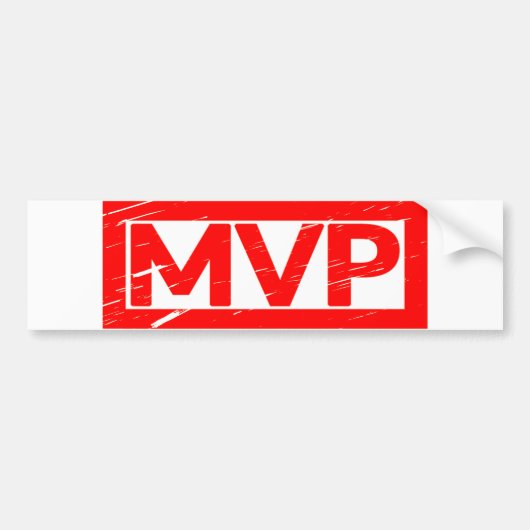 MVP-Briefmarke Autoaufkleber (Vorne)