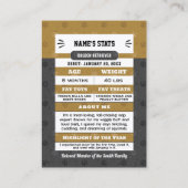 MVP Custom Pet Trading Cards Fun Dog Trading Card Telefonnummerkarte (Rückseite)