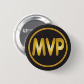 MVP das meiste wertvolle Spieler-Abzeichen Button (Vorne & Hinten)