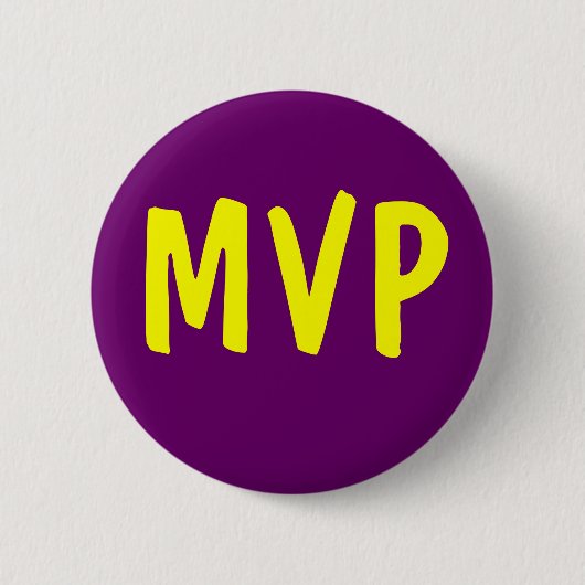 MVP - Der meiste wertvolle Spieler Button (Vorderseite)