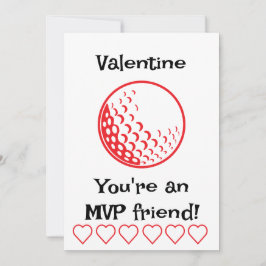 MVP Golf Kids Clubroom Holiday Card Feiertagskarte