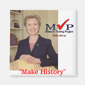 MVP Hillary Clinton Magnet (Vorne)