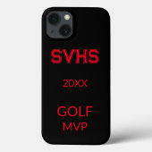 MVP iPhone Case für High School (Rückseite)