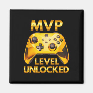 Mvp-Level freigeschaltet Videospiel-Player Gold Ga Magnet