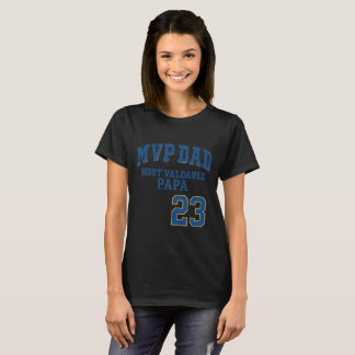 mvp Papa wertvollstes Papa 23-Hemd T-Shirt