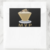MVP RECHTECKIGER AUFKLEBER (Tasche)