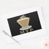 MVP RECHTECKIGER AUFKLEBER (Umschlag)