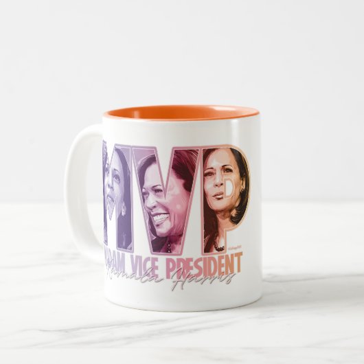 MVP-Tasse Zweifarbige Tasse (Vorderseite Links)