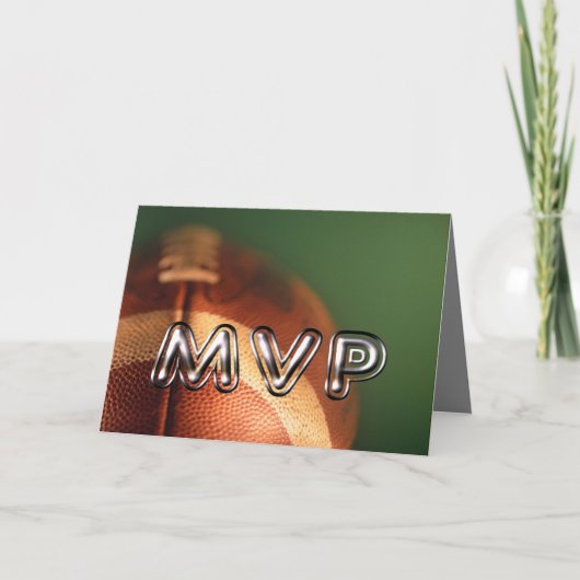 Mvp-Valentinsgruß Feiertagskarte (Vorderseite)