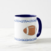 Mvp-VATI personalisierte Vatertags-Tasse Tasse (VorderseiteRechts)