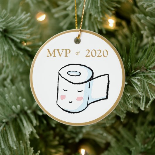 MVP von 2020 Funny Toilet Paper Weihnachtsschmuck (Baum)