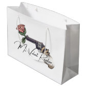 MVR Geschenktasche Große Geschenktüte (Rückseite Schrägansicht)