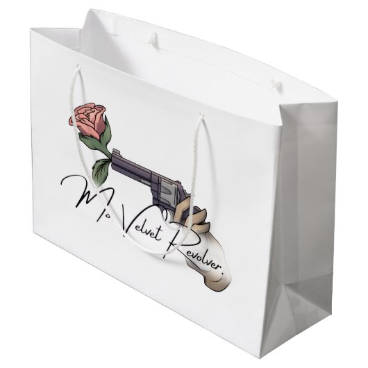 MVR Gift Bag Große Geschenktüte (Rückseite Schrägansicht)