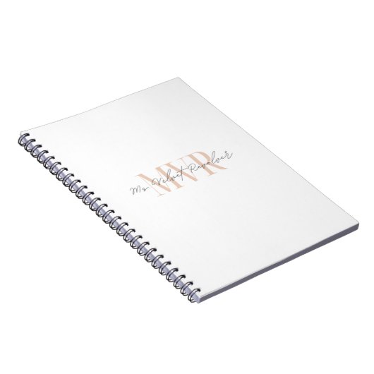 MVR SpiralNotebook Notizblock (Rechte Seite)