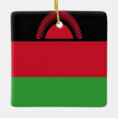 MW001 MALAWI Flag, Afrika, Keramikornament (Vorderseite)