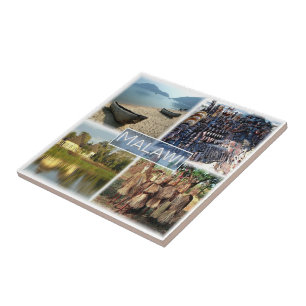 MW010 MALAWI, Mosaik, Afrika, Fliese