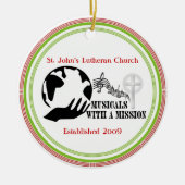 MWAM Weihnachtsverzierung Keramik Ornament (Vorne)