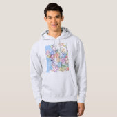 Mwanza Tanzania City Map Hoodie (Vorne ganz)