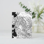 Mwanza Tanzania City Map Postkarte (Stehend Vorderseite)