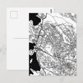 Mwanza Tanzania City Map Postkarte (Vorne/Hinten)