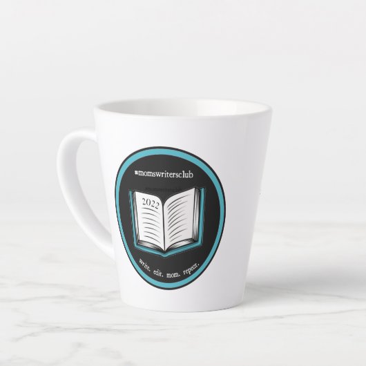 #MWC 2022 12 oz Latte-Tasse Milchtasse (Linke Ecke)