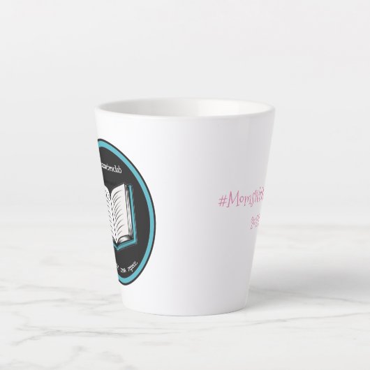 #MWC 2022 12 oz Latte-Tasse Milchtasse (Vorderseite)