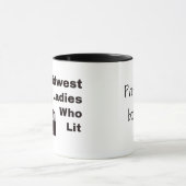 MWLWL Bücherwurm-Tasse Tasse (Zentrum)