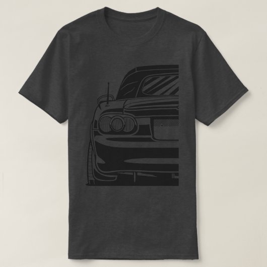 MX5 Miata Roadster NB Rückseite T-Shirt (Design vorne)