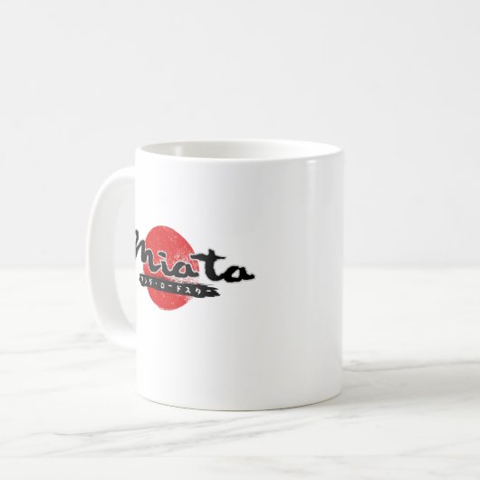 MX5 Miata Roadster-Tasse Kaffeetasse (Vorderseite Links)