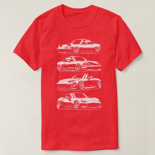 MX5-Mischung T-Shirt (Design vorne)
