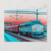 MX 1009 bei Kalmar C, Südschweden Postkarte (Vorderseite)